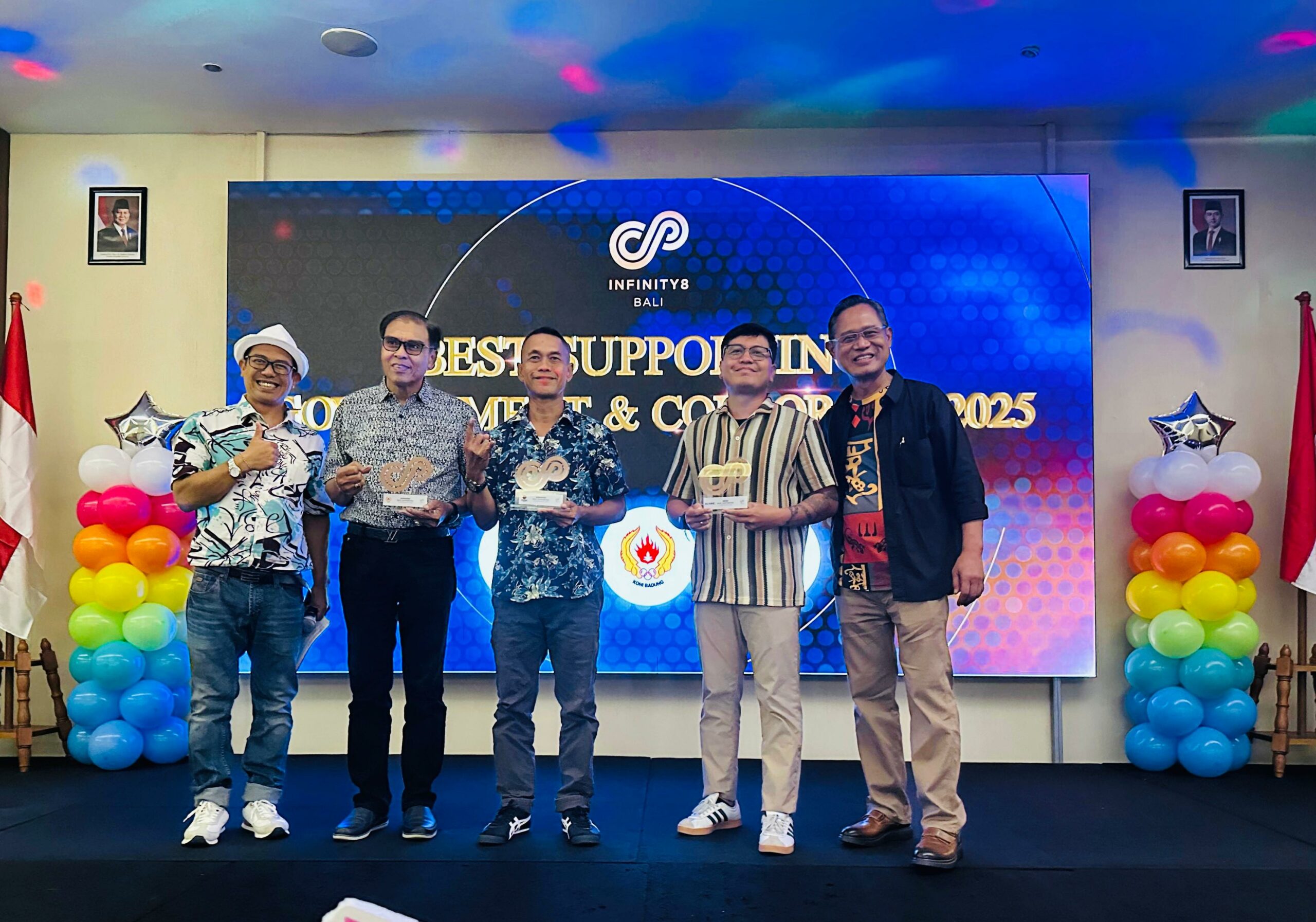 Thank you party Infinity8 Bali